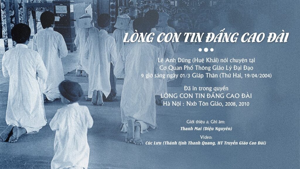 Lòng Con Tin Đấng Cao Đài