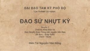 Đạo Sử Nhựt Ký