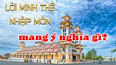 Ý NGHĨA LỜI MINH THỆ KHI NHẬP MÔN CAO ĐÀI