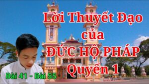 LỜI THUYẾT ĐẠO